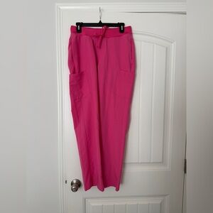 Mandala Pink scrub pants